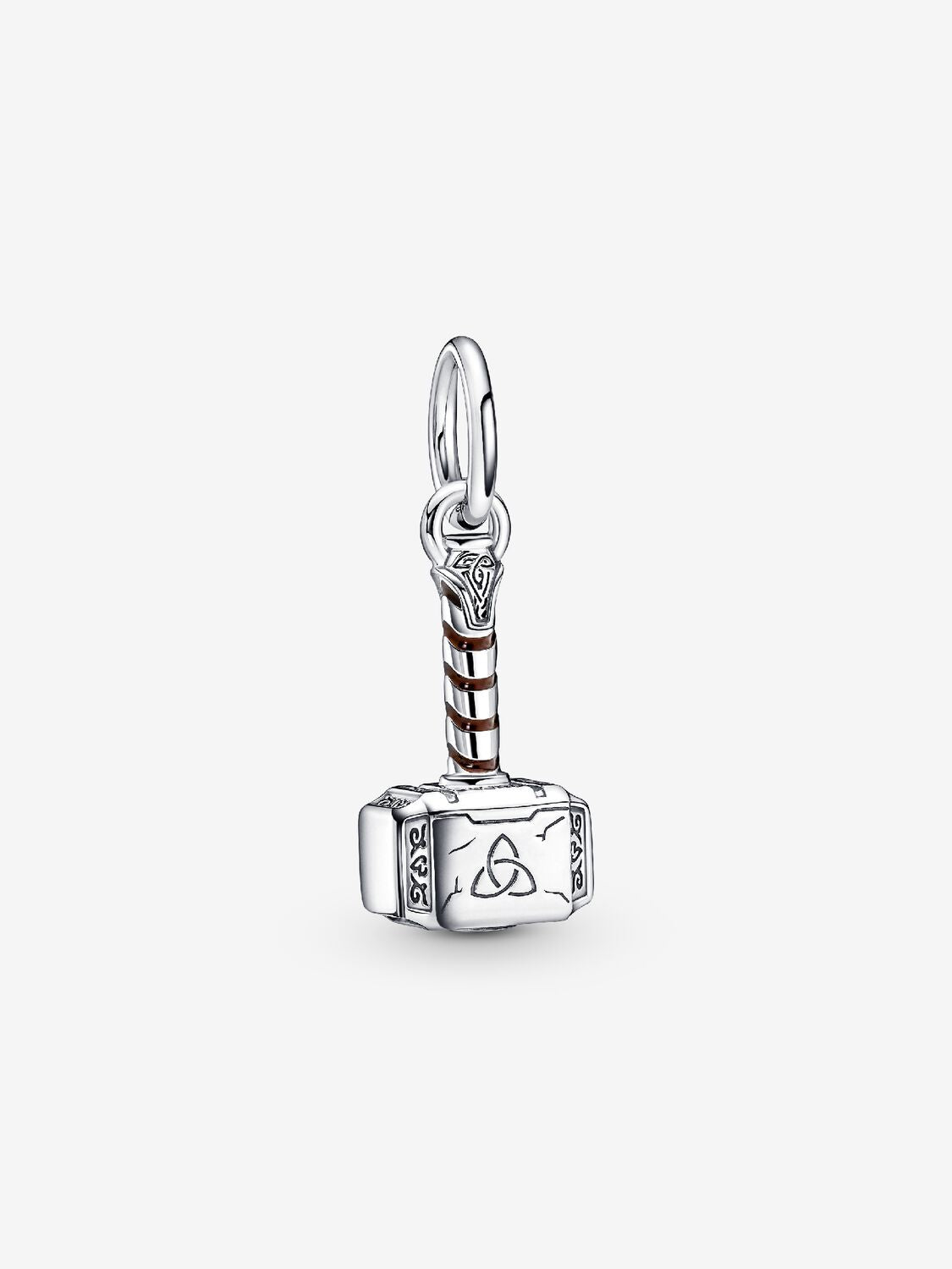 Marvel The Avengers Thor's Hammer Dangle Charm Hallmarked S925 Sterling Silver