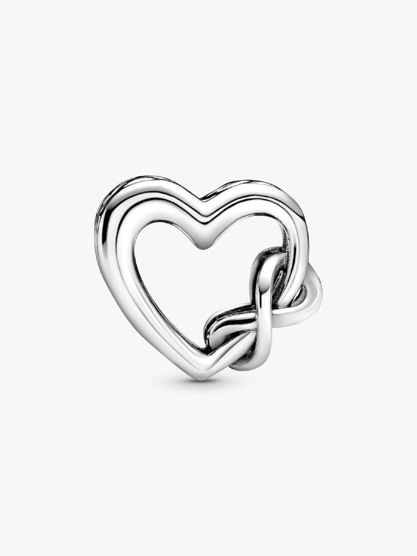 Mum Infinity Heart Charm S925 Sterling Silver