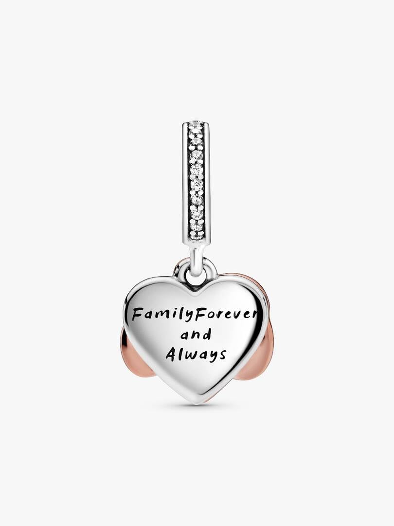 Infinity Heart S925 Hallmarked Sterling Silver Dangle Charm | Love Jewellery Gift for Him or Her | S925 Hallmarked Bracelet Charm