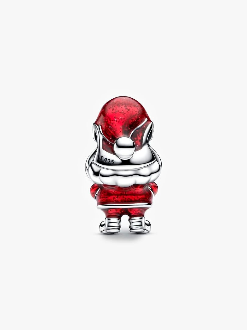 Playful Santa Charm S925 Sterling Silver