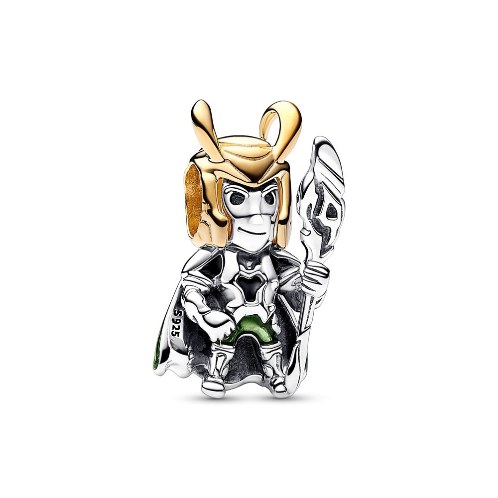 Marvel Loki Charm S925 Sterling Silver