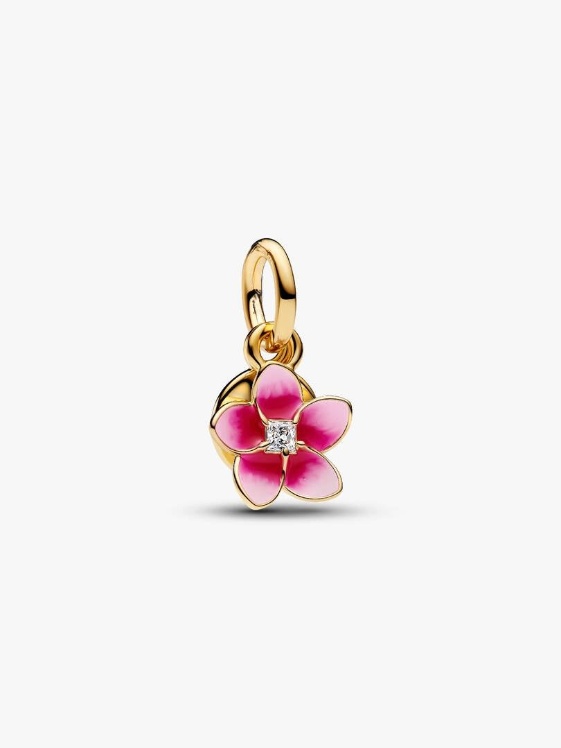Disney Moana Flower Dangle Charm S925 Sterling Silver