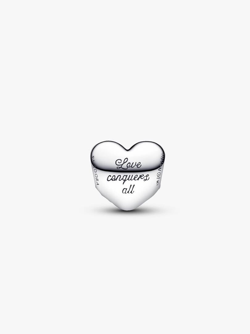 Bridgerton Honeycomb & Bee Heart Charm Sterling Silver S925 Hallmarked Bracelet Charm | Gift for Her
