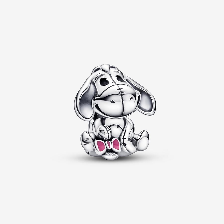 Winnie the Pooh Eeyore Charm Hallmarked S925 Sterling Silver