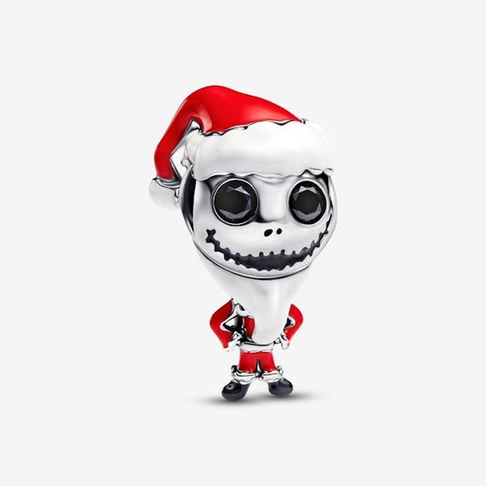 The Nightmare Before Christmas Jack Skellington Charm Hallmarked S925 Sterling Silver