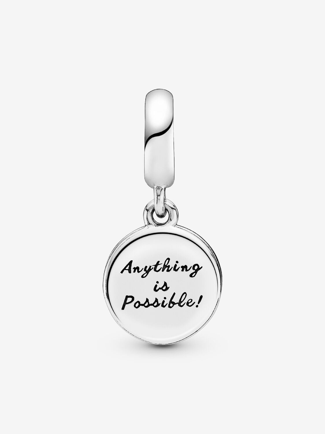 Lucky Four Leaf Clover Hallmarked S925 Sterling Silver Dangle Charm — Good Luck Jewellery Gift for Him or Her | Charm Bracelet Compatible