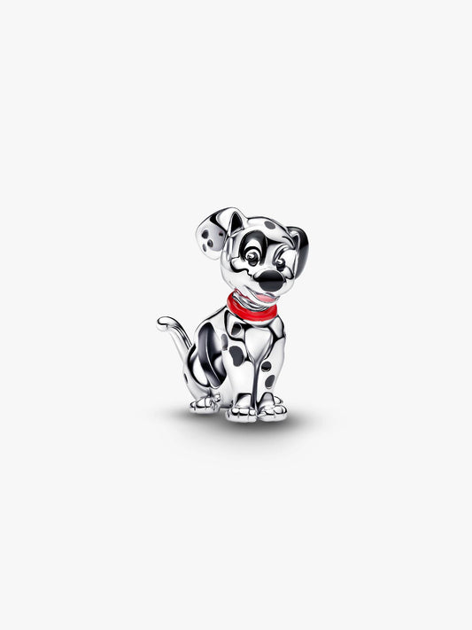 Disney 101 Dalmatians Patch Charm Sterling Silver S925 Hallmarked Bracelet Charm | Gift for Her