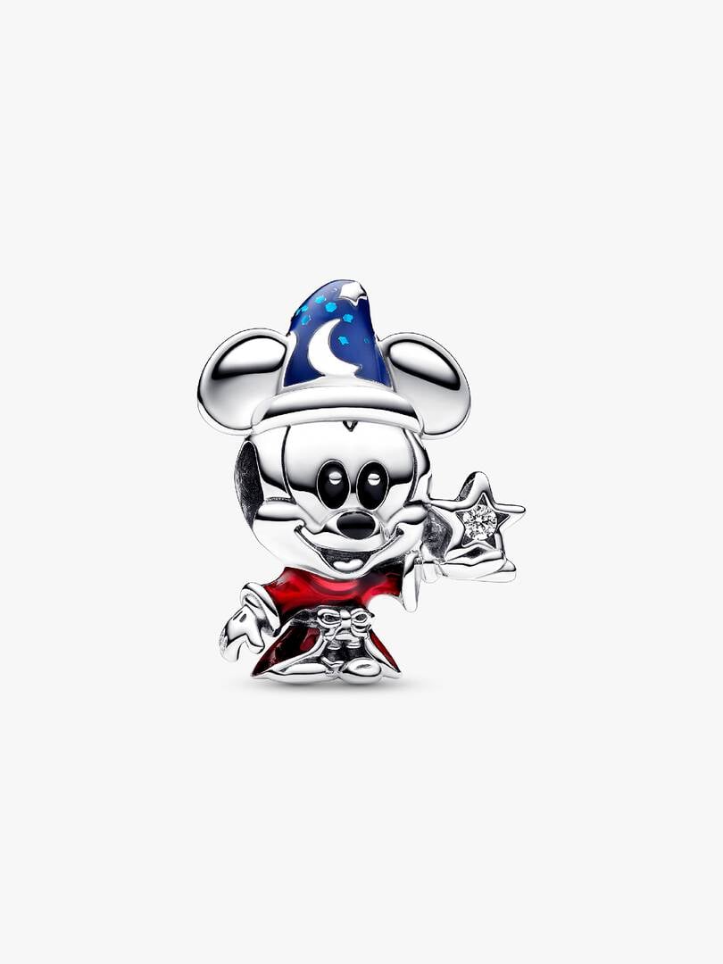 Disney Sorcerer Apprentice Mickey Charm S925 Sterling Silver