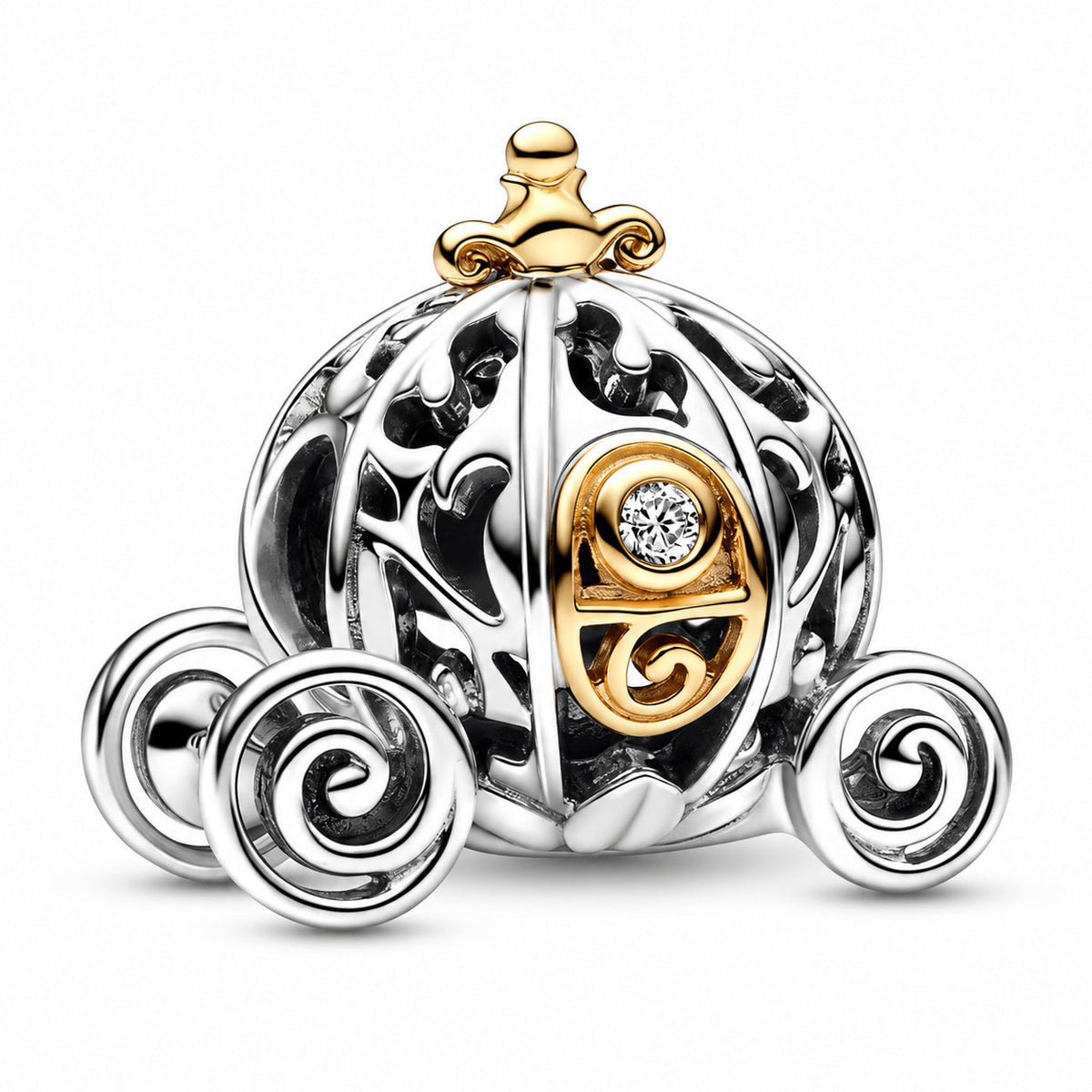 Disney Cinderella’s Carriage Charm S925 Sterling Silver