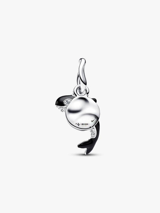Ocra Dangle Charm Sterling Silver S925 Hallmarked Bracelet Charm | Gift for Her