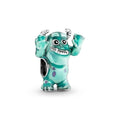 Pixar Sulley Charm Hallmarked S925 Sterling Silver