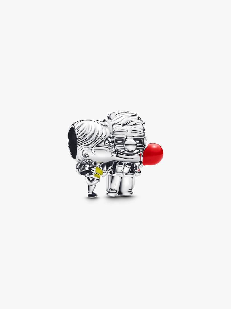 Disney Pixar Up Carl & Ellie Charm S925 Sterling Silver