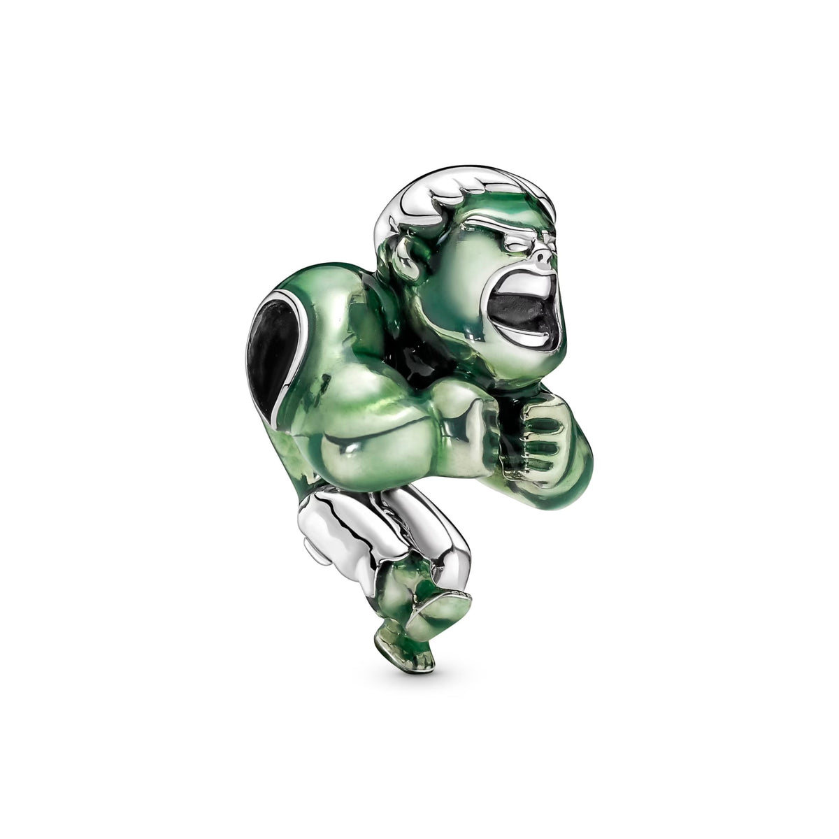 Marvel The Avengers Hulk Charm S925 Sterling Silver