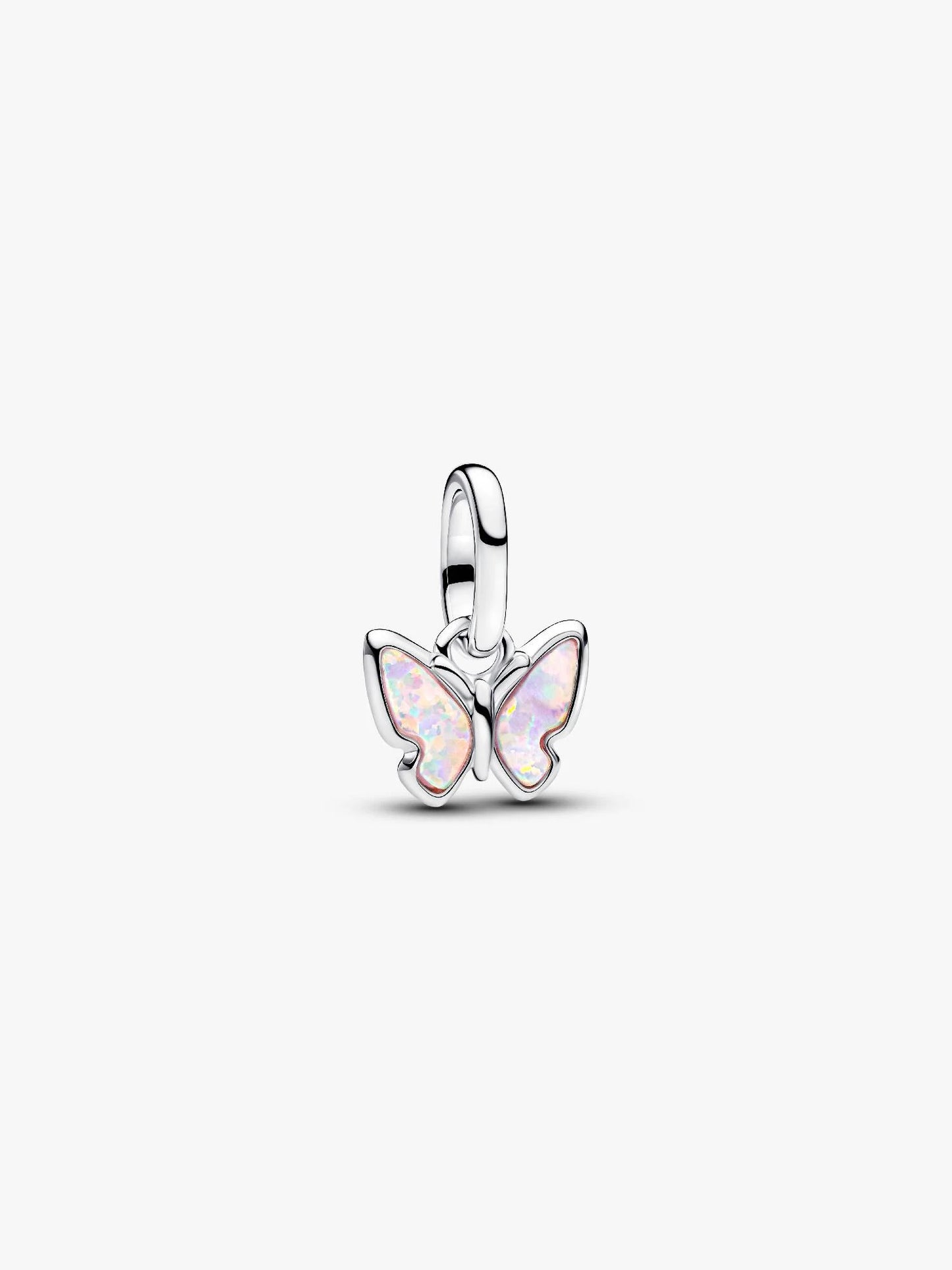Butterfly Mini Dangle Charm Sterling Silver S925 Hallmarked Bracelet Charm | Gift for Her