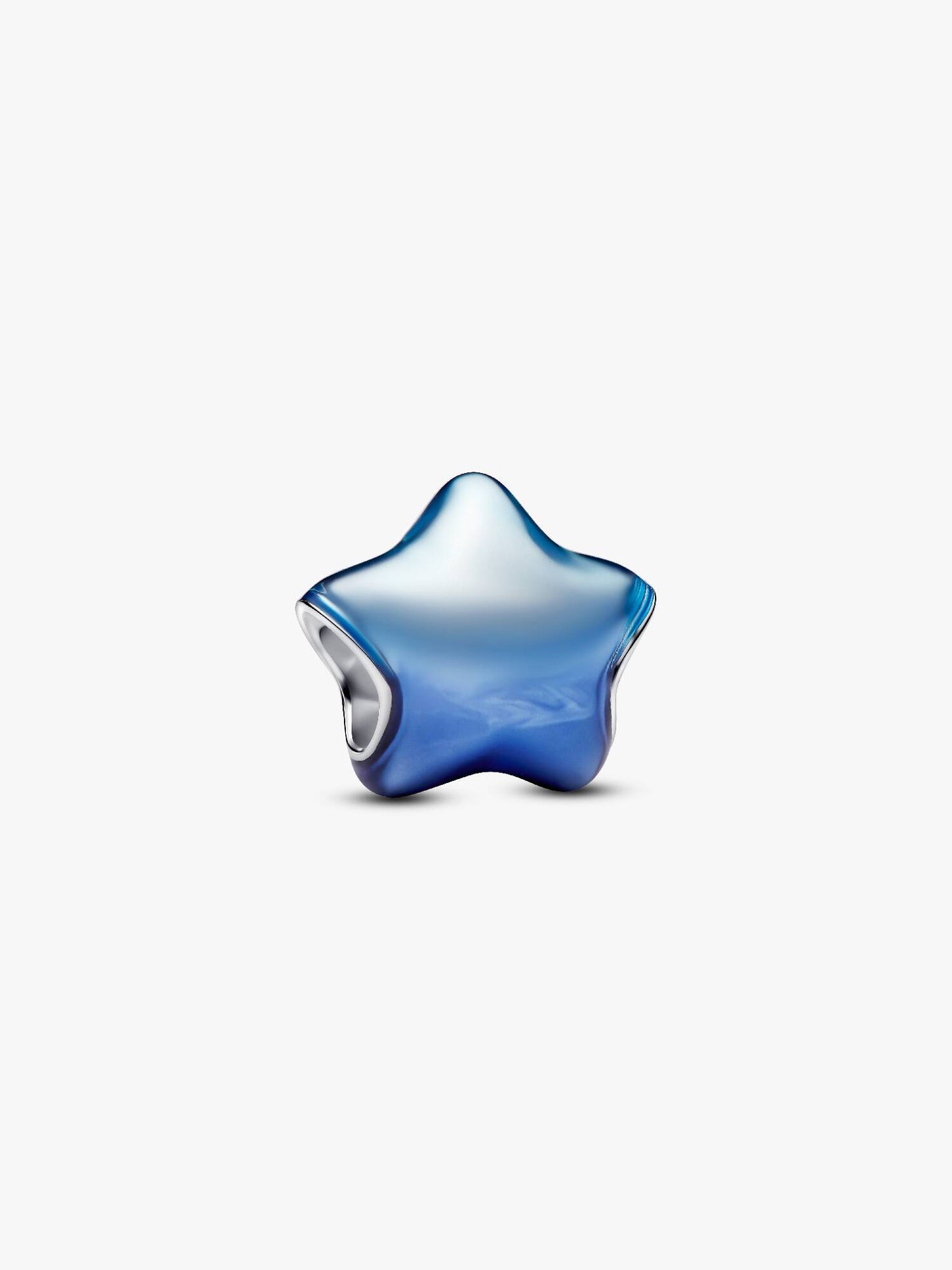 Blue Star Charm Sterling Silver S925 Hallmarked Bracelet Charm | Gift for Her