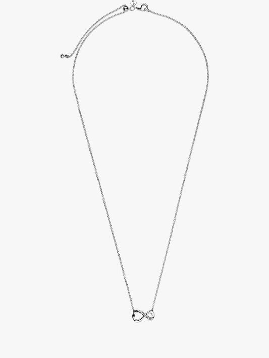 Sparkling Infinity Collier Necklace S925 Sterling Silver