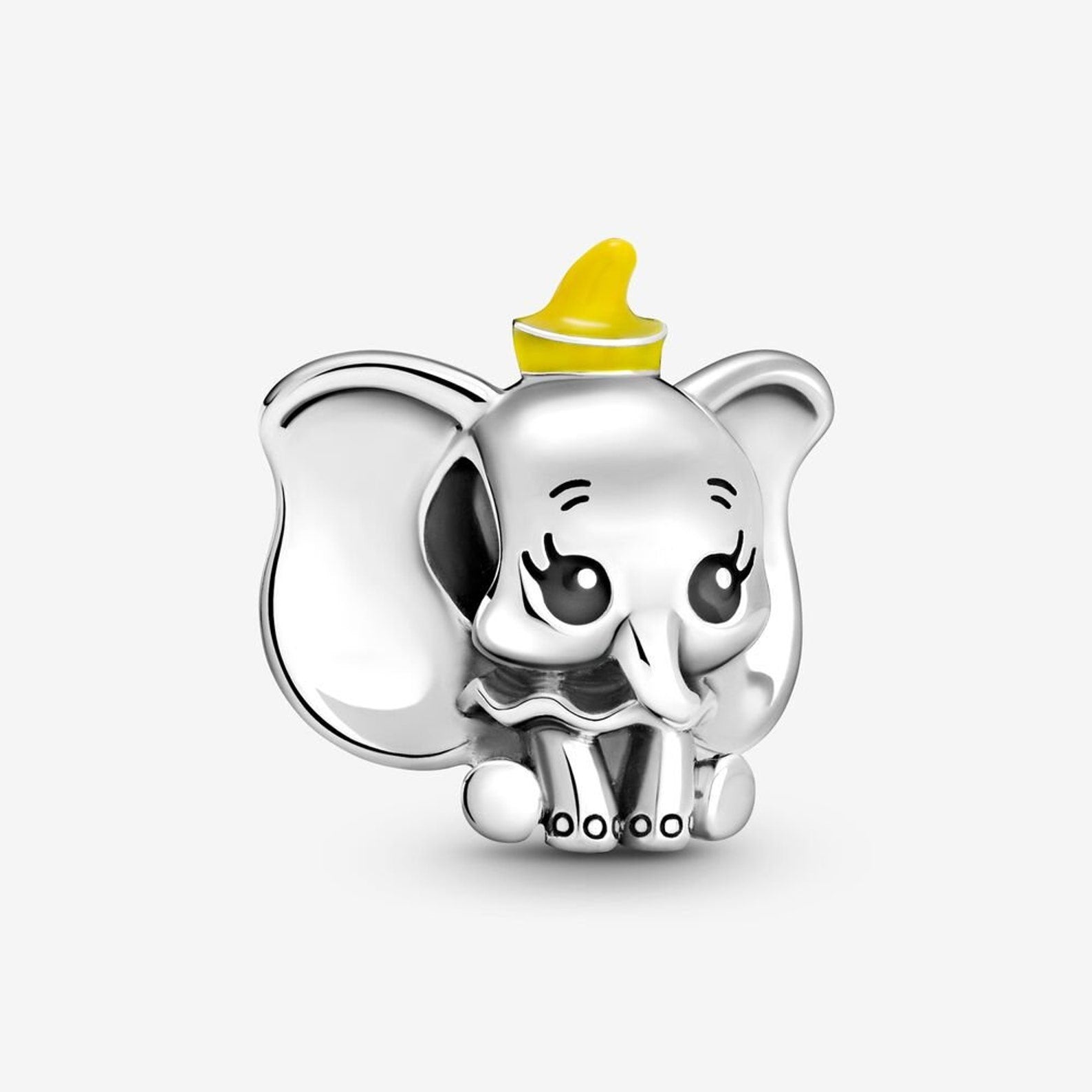 Dumbo Charm Hallmarked S925 Sterling Silver