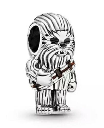 Chewbacca Charm Hallmarked S925 Sterling Silver