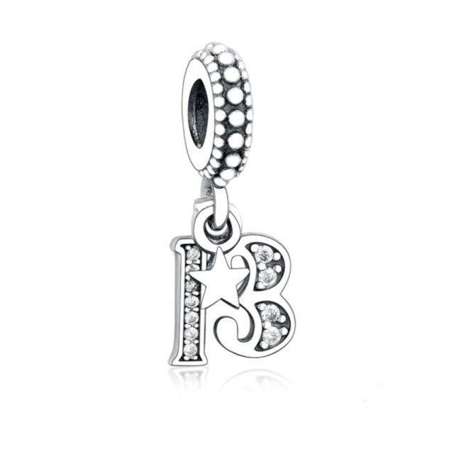 S925 13th,15th,16th,18th,21st,30th,40th,50th,60th,70th Birthday Dangle Sterling Silver Charms