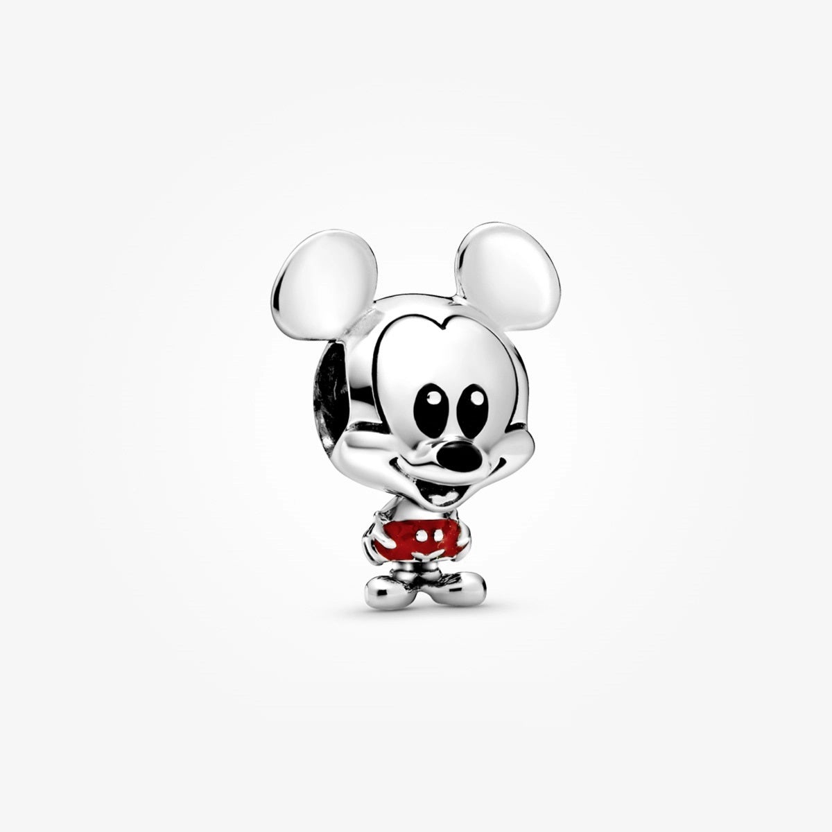 Mickey Mouse Red Trouser Charm Hallmarked S925 Sterling Silver | Disney Jewellery Gift